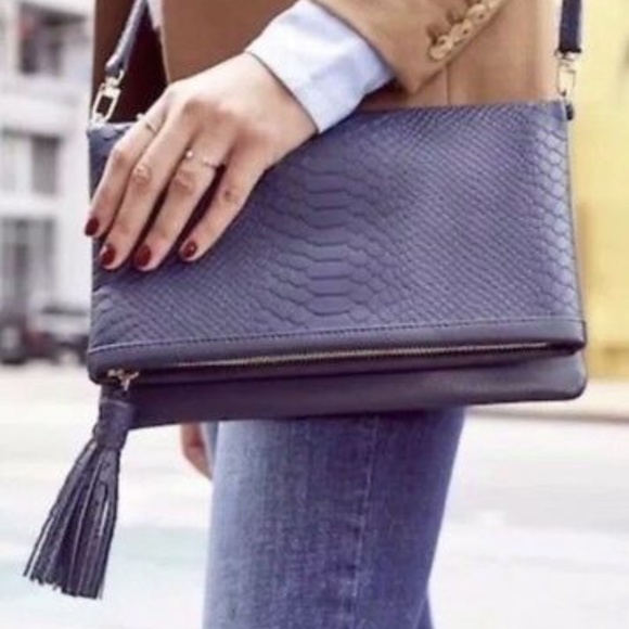GiGi New York Handbags - NWOT GiGi New York Foldover Clutch